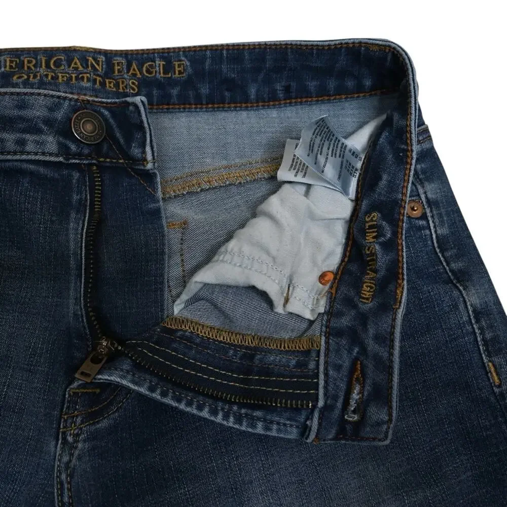 American Eagle Men's 360 Extreme Flex Slim Straight Jean Size 30X32